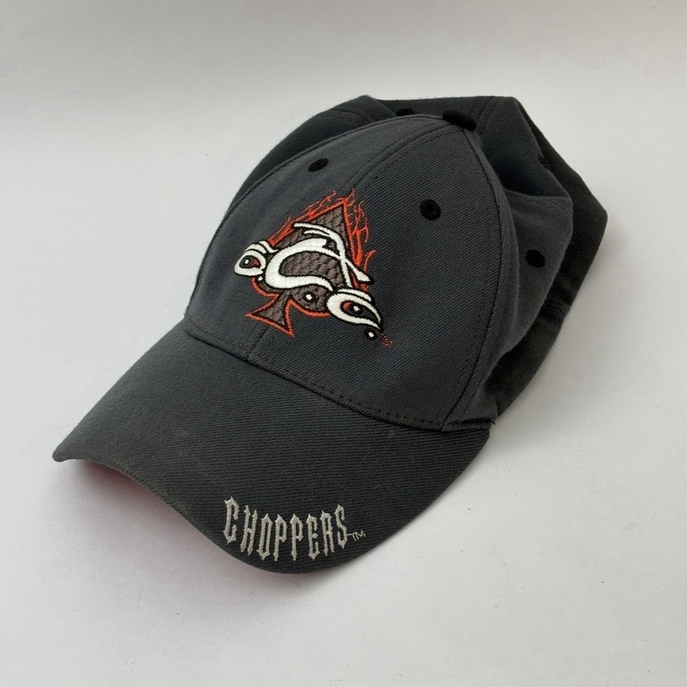 Orange County Choppers Logo Flex-Fitted Hat Cap Wool Blend‎